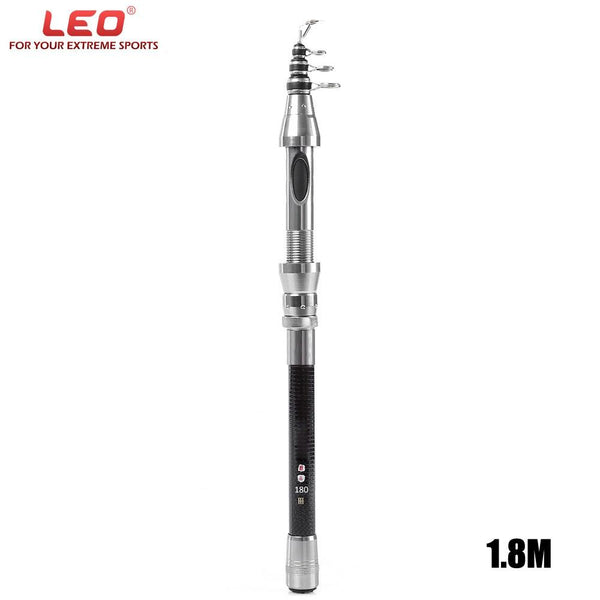 LEO Sea River Lake Pole Carbon Fiber Mini Automatic Fishing Rod Fish Device