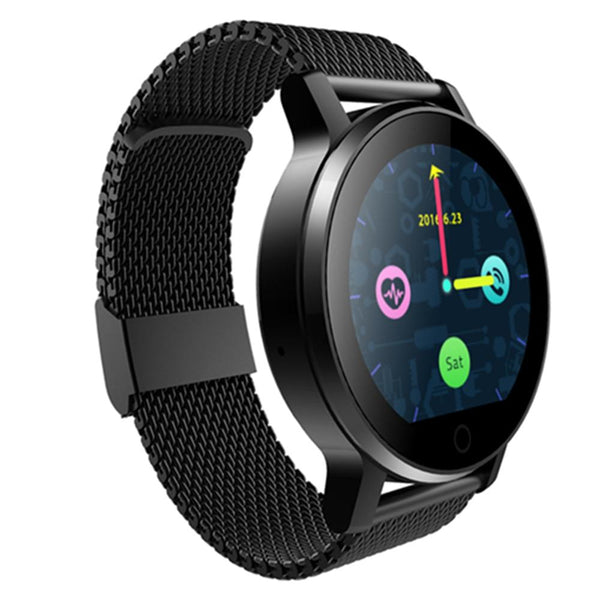 SMA - 09 Heart Rate Monitor Smart Watch with Alarm Voice Record