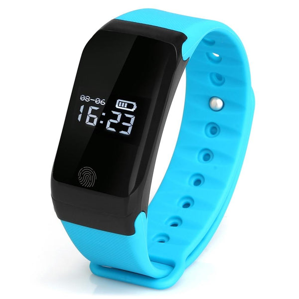 X7 Bluetooth 4.0 Sports Smart Watch Heart Rate Tracker Temperature Bracelet
