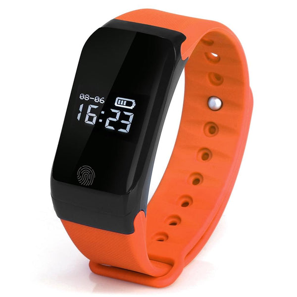 X7 Bluetooth 4.0 Sports Smart Watch Heart Rate Tracker Temperature Bracelet