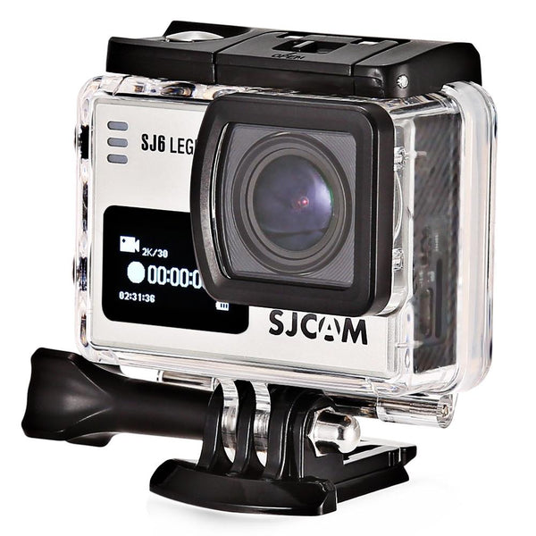 Original SJCAM SJ6 LEGEND 4K WiFi Action Camera Dual Screen Novatek NTK96660 Chipset 166 Degree FOV