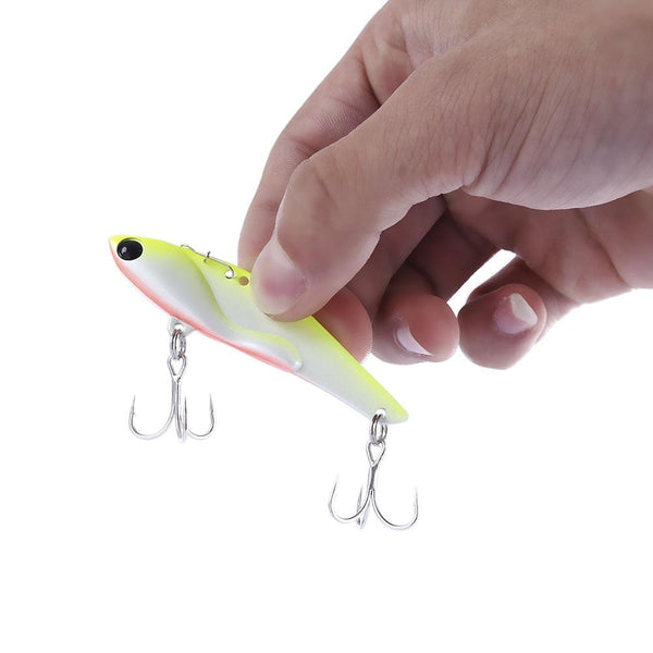 TSURINOYA All Metal Sinking Fishing Bait Iron Plate VIB Sequin Fish Lure