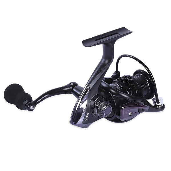 FISHDROPS Hollow-out Spinning Reel Fishing Tackle Lure with Exchangeable Handle