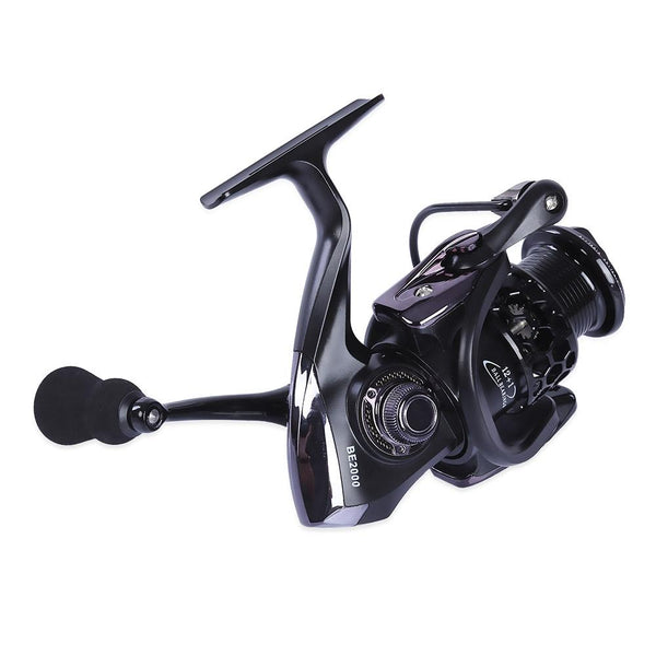 FISHDROPS Hollow-out Spinning Reel Fishing Tackle Lure with Exchangeable Handle