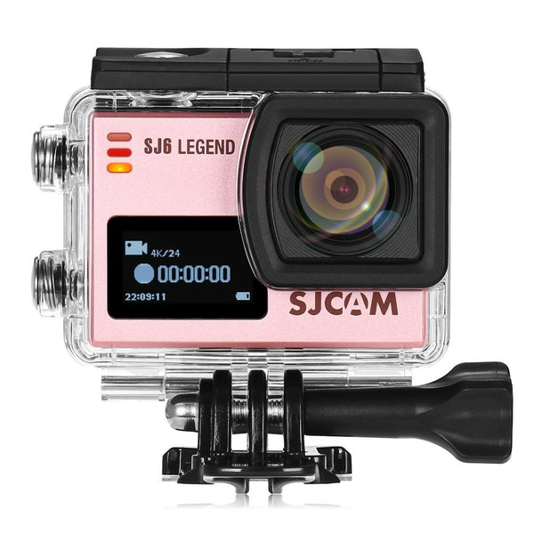 Original SJCAM SJ6 LEGEND 4K WiFi Action Camera Dual Screen Novatek NTK96660 Chipset 166 Degree FOV