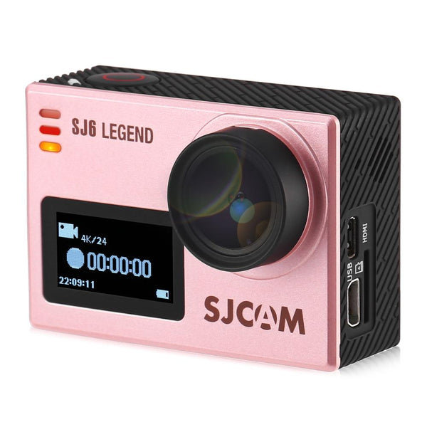 Original SJCAM SJ6 LEGEND 4K WiFi Action Camera Dual Screen Novatek NTK96660 Chipset 166 Degree FOV