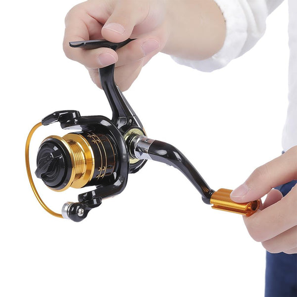 Proberos 12 Ball Bearings 5.2:1 Metal Spool Spinning Fishing Reel