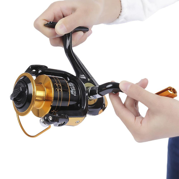 Proberos 12 Ball Bearings 5.2:1 Metal Spool Spinning Fishing Reel