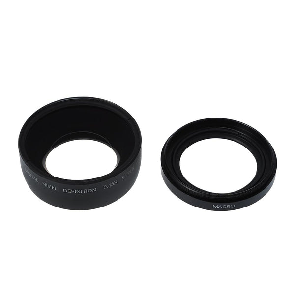 58MM 0.45X HD Wide Angle Macro Camera Lens