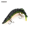 Proberos Outdoor Artificial 9 Sections Pike Fishing Lure