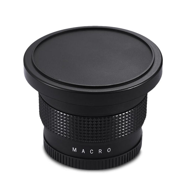 52MM 0.35X Fixed Fisheye Wide Angle Lens