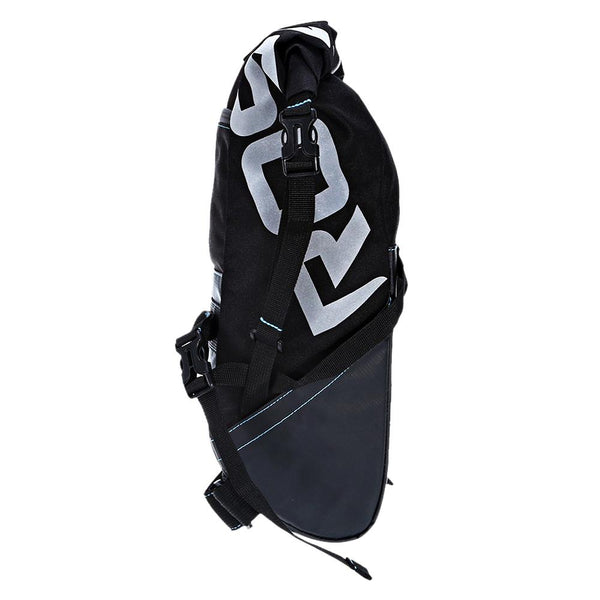 ROSWHEEL 131414 Water-resistant 8L Bicycle Tail Bag Saddle Tube Pouch