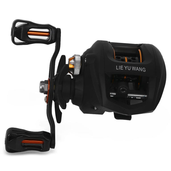 LIE YU WANG LC 10 + 1 ( True 5 + 1BB ) Bearings Fishing Reel Water Drop Wheel