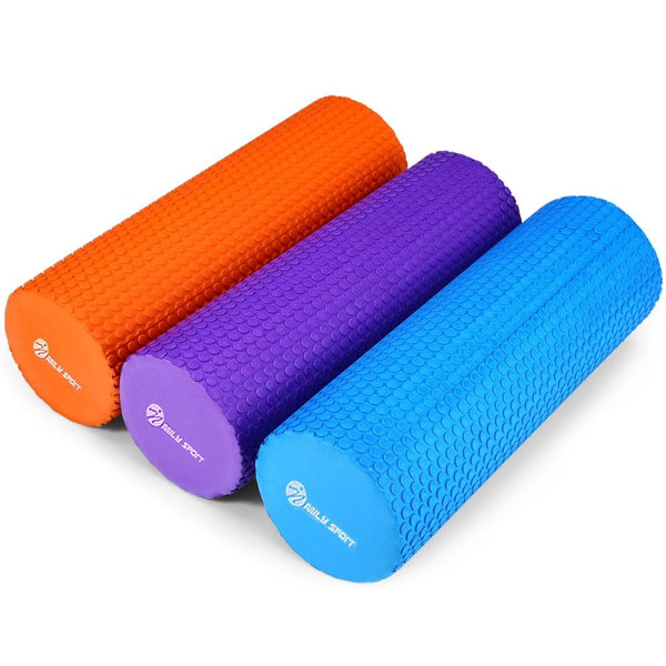 MILY SPORT 3.93 inches Eva Yoga Foam Roller Body Massage Gym Fitness