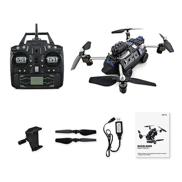JJRC H40WH 2-in-1 RC Flying Tank Quadcopter - RTF WiFi FPV 720P HD