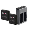 SJCAM Dual Slot Charging Dock with Double 1000mAh Back-up Batteries for SJ7 Star Action Camera