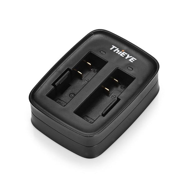 ThiEYE Dual Battery Charger with Two 1100mAh Batteries for T5e / T5 Action Camera