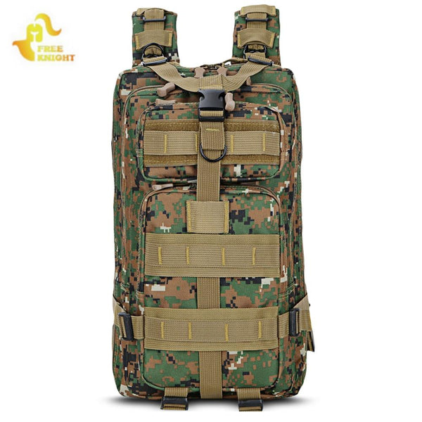 Free Knight 25L Tactical Camouflage Backpack Rucksack