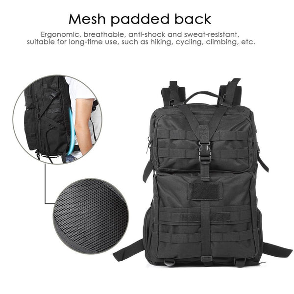 45L Tactical Military Backpack Rucksack for Camping - CBXMall.com | Best Prices ➤ Fast DELIVERY | ✈ Free Standard Shipping over 100+ Countries Worldwide