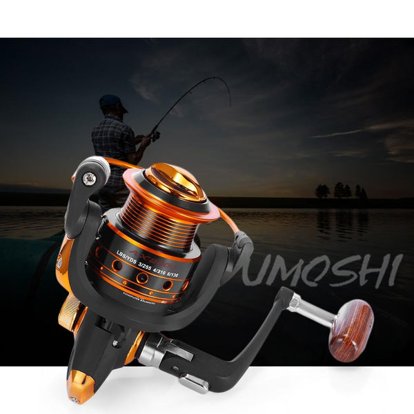 YUMOSHI 12 + 1BB Metal Fishing Reel with Foldable Handle