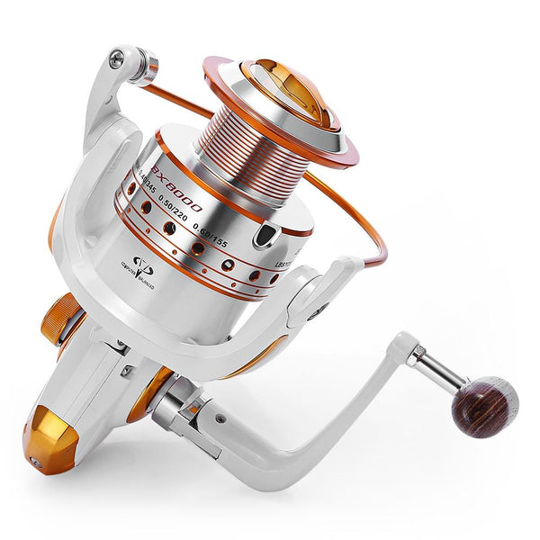 YUMOSHI 12 + 1BB Metal Fishing Reel with Foldable Handle