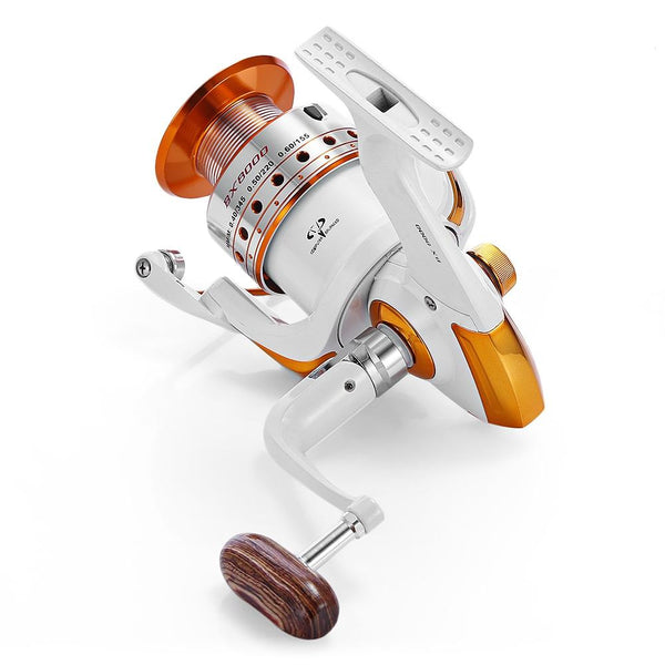 YUMOSHI 12 + 1BB Metal Fishing Reel with Foldable Handle