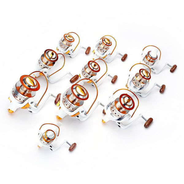 YUMOSHI 12 + 1BB Metal Fishing Reel with Foldable Handle