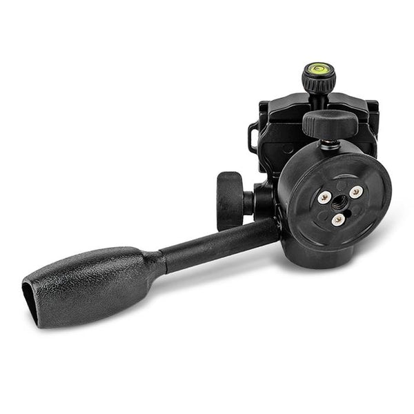 QZSD Q-08 Tripod Pan Head Security Camera Holder 360-Degrees Fluid Rotation