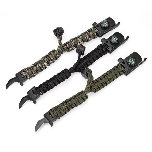 Gameit Outdoor Adjustable Multifunctional Paracord Bracelet - CBXMall.com | Best Prices ➤ Fast DELIVERY | ✈ Free Standard Shipping over 100+ Countries Worldwide
