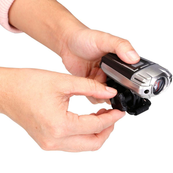 USB Rechargeable Bicycle Front Light Bike Handlebar Light
