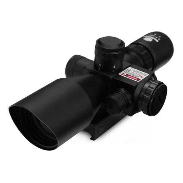 Beileshi 2.5 - 10 x 40 Tactical Riflescope with Red Laser Dual Illuminated Mil-dot W / Rail Mount - CBXMall.com | Best Prices ➤ Fast DELIVERY | ✈ Free Standard Shipping over 100+ Countries Worldwide