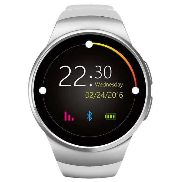 KingWear KW18 1.3 inch Round Dial Smartwatch Phone MTK2502