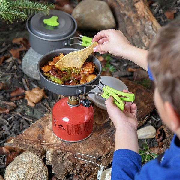 Outdoor Cookware Set Cooking Utensils Lightweight Compact Pot Pan Bowls for Camping Hiking Backpacking Picnic - CBXMall.com | Best Prices ➤ Fast DELIVERY | ✈ Free Standard Shipping over 100+ Countries Worldwide