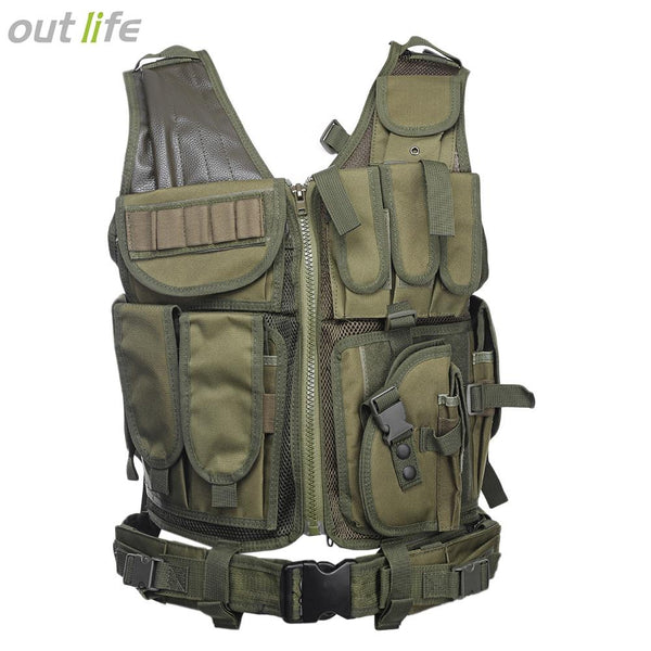 Outlife Outdoor Hunting Military Tactical Paintball Molle Vest - CBXMall.com | Best Prices ➤ Fast DELIVERY | ✈ Free Standard Shipping over 100+ Countries Worldwide