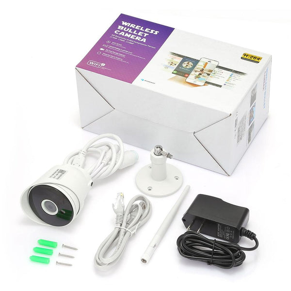 WXHI100W - V9 HD 1080P Outdoor Security IP Bullet Camera