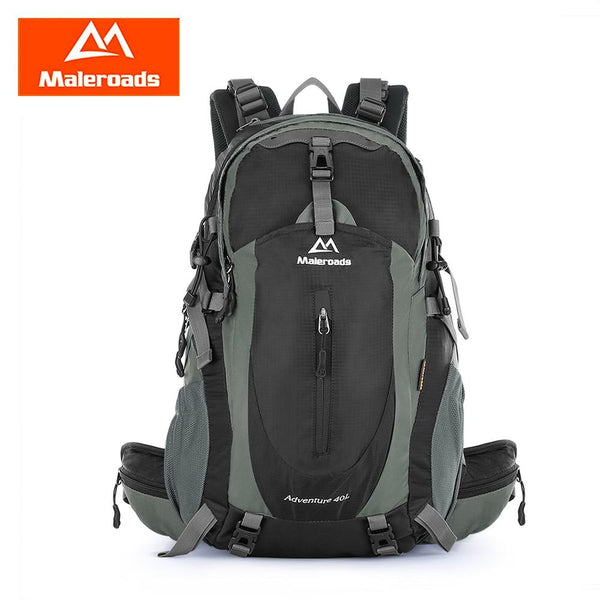 Maleroads 40L Water Resistant Nylon Outdoor Sports Backpack - CBXMall.com | Best Prices ➤ Fast DELIVERY | ✈ Free Standard Shipping over 100+ Countries Worldwide