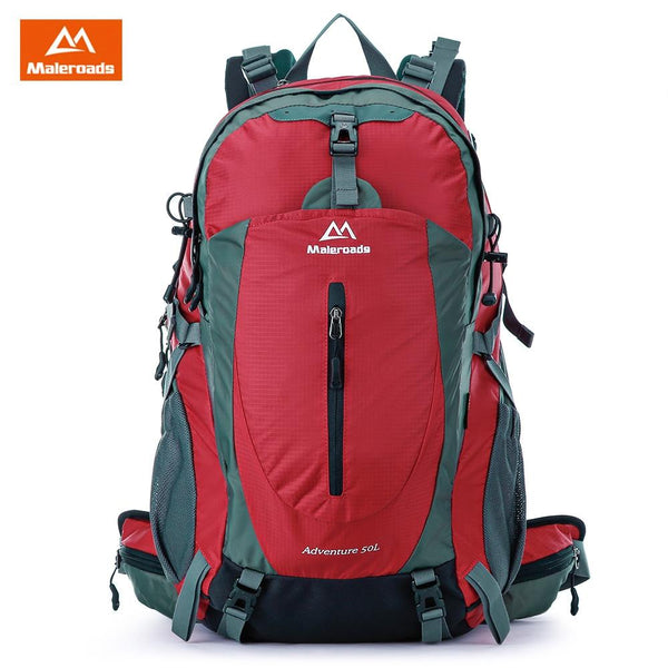 Maleroads 50L Water Resistant Outdoor Sports Backpack - CBXMall.com | Best Prices ➤ Fast DELIVERY | ✈ Free Standard Shipping over 100+ Countries Worldwide