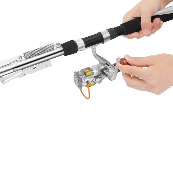 Outlife Stainless Steel Automatic Fishing Rod Fish Pole