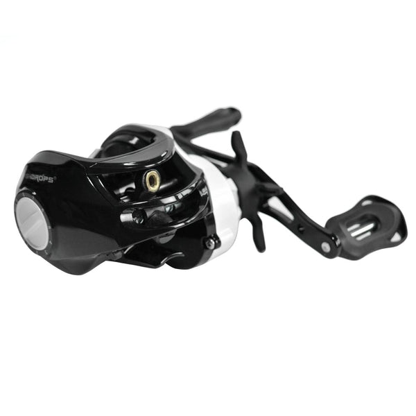 FISHDROPS Fishing Reel Bait Casting 6 + 1BB 6.3:1 Max Drag 5.5kg