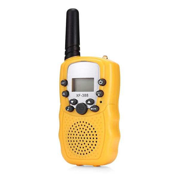 XF - 388 2pcs Children Walkie Talkies 2-way Radio 3KM Range 8 Channels