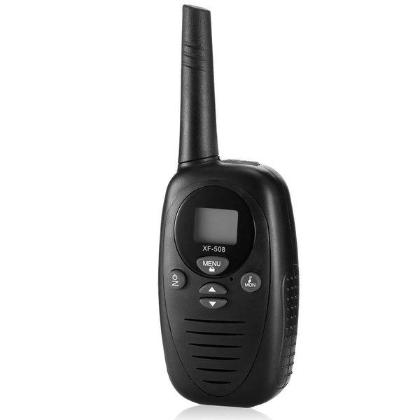 XF - 508 2pcs Children Walkie Talkies 2-way Radio 8 Channels 3KM Range Belt Clip