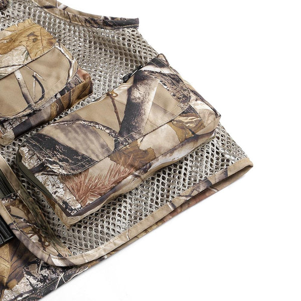 LEO 27913 - FC Outdoor Fishing Hunting Mesh Vest with Multiple Pockets - CBXMall.com | Best Prices ➤ Fast DELIVERY | ✈ Free Standard Shipping over 100+ Countries Worldwide
