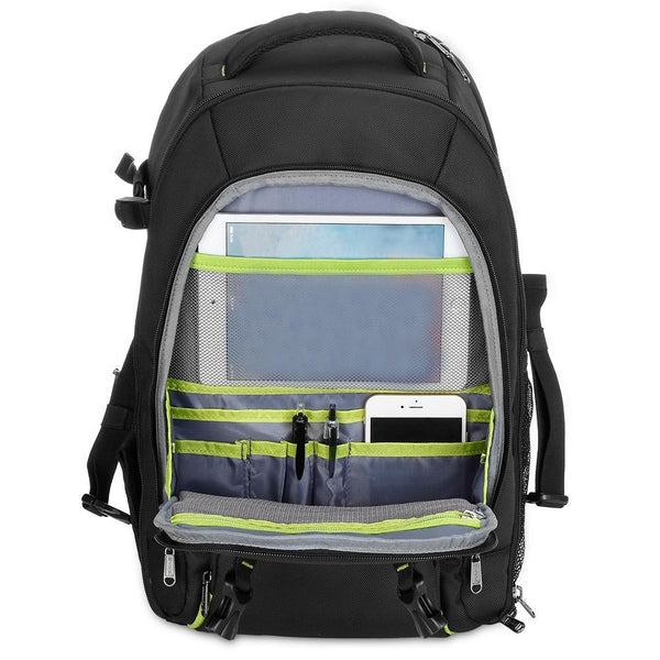 PROWELL DC217888 Water Resistant Camera Backpack Laptop Daypack for DSLR / SLR