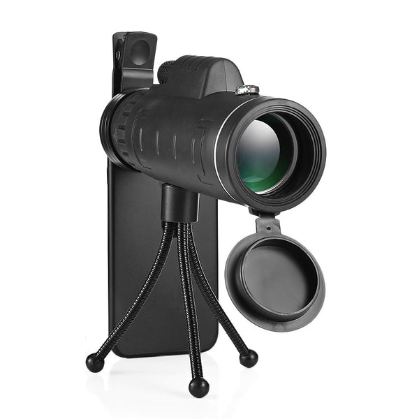 Beileshi 40x60 Monocular Handheld Telescope with Phone Clip and Tripod - CBXMall.com | Best Prices ➤ Fast DELIVERY | ✈ Free Standard Shipping over 100+ Countries Worldwide