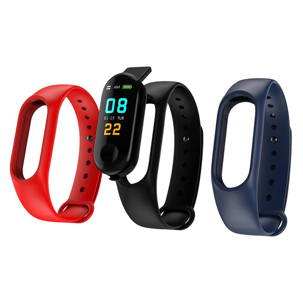 M3 Plus Smart Bracelet 0.96 inch Screen Bluetooth 4.0