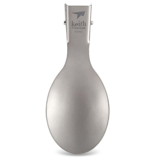 Keith Outdoor Tableware Portable Foldable Titanium Spoon - CBXMall.com | Best Prices ➤ Fast DELIVERY | ✈ Free Standard Shipping over 100+ Countries Worldwide