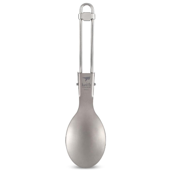 Keith Outdoor Tableware Portable Foldable Titanium Spoon - CBXMall.com | Best Prices ➤ Fast DELIVERY | ✈ Free Standard Shipping over 100+ Countries Worldwide