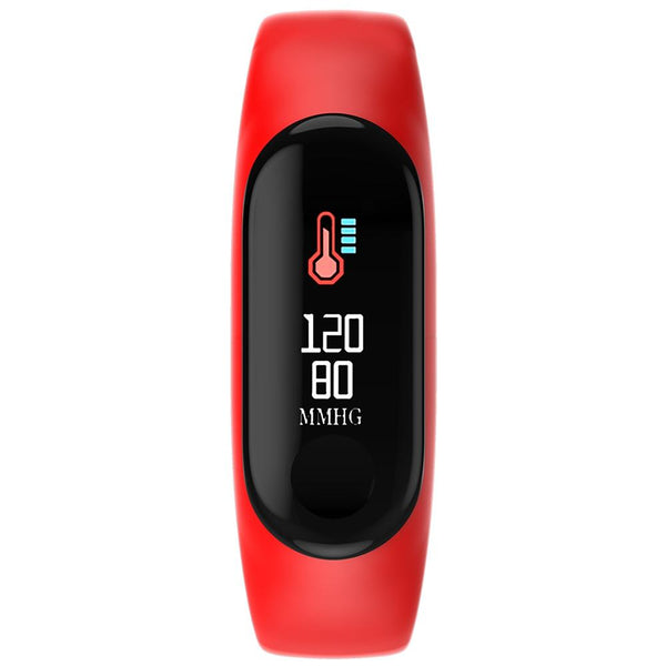 M3PLUS 0.96 inches Smart Bracelet Bluetooth 4.0 Heart Rate Monitoring Blood Pressure Functions