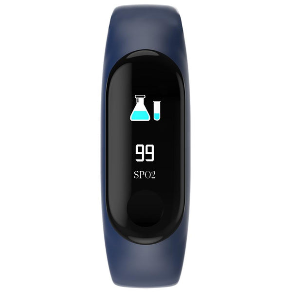 M3PLUS 0.96 inches Smart Bracelet Bluetooth 4.0 Heart Rate Monitoring Blood Pressure Functions