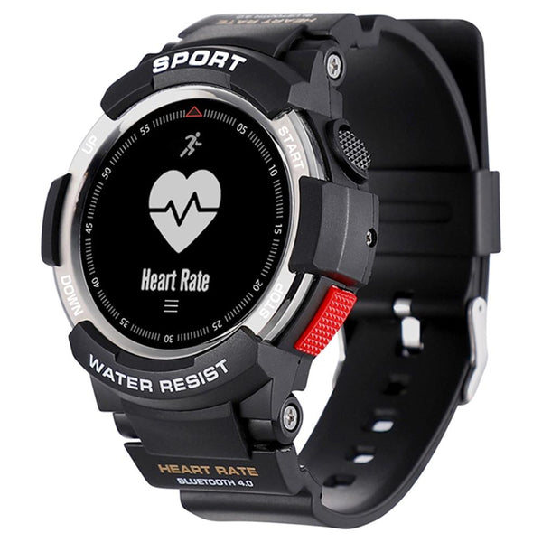 NO.1 F6 Smartwatch NRF51822 Chip IP68 Waterproof Sleep Monitor Remote Camera